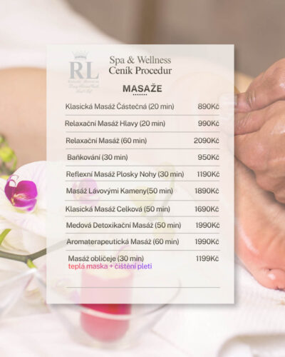 Neutral Simple Spa and Wellness Price List Poster (Instagram Pos